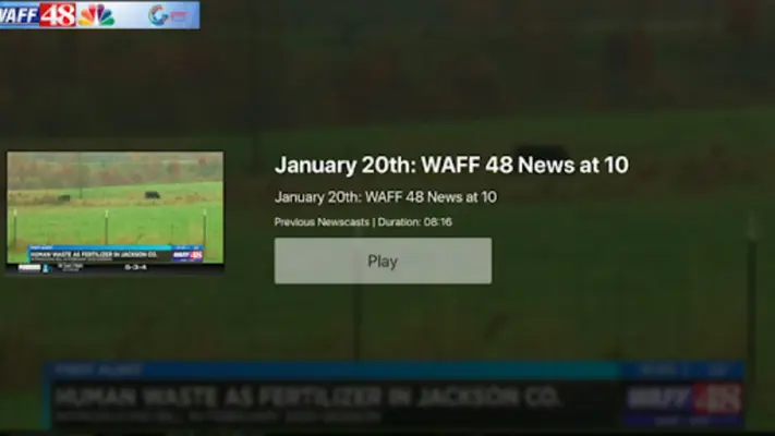 WAFF 48 News android App screenshot 0